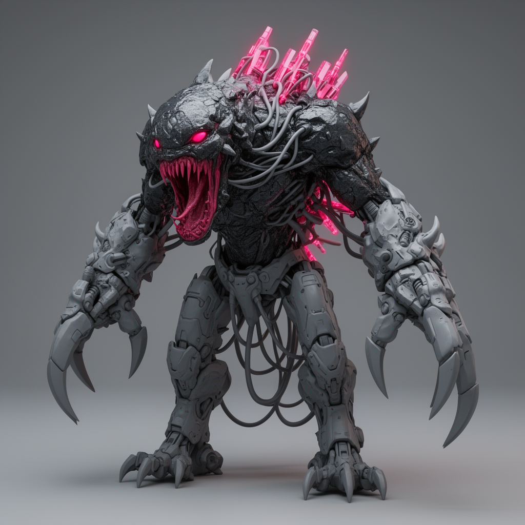 Chrome Screamer-Killer Figurine free 3D printable STL