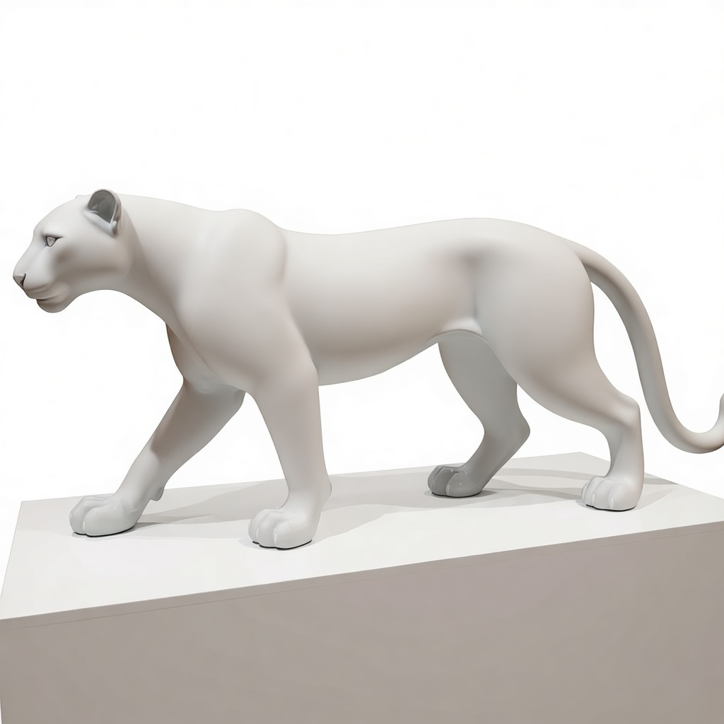 Mountain Lion Figurine free 3D printable STL