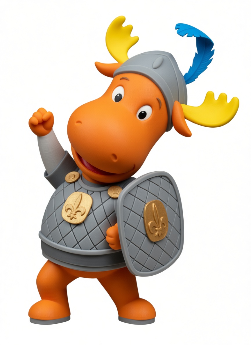 Rocky and Bullwinkle Moose Figurine free 3D printable STL