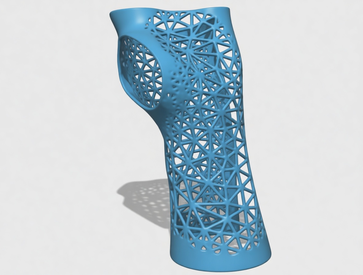 Lattice Wrist Brace free 3D printable STL