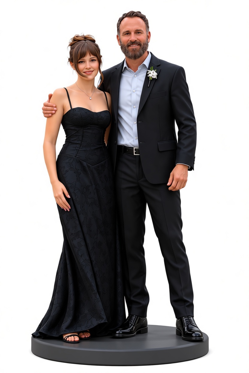 Elegant Couple Figurine free 3D printable STL