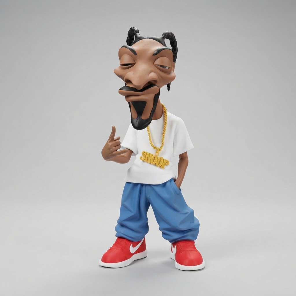 Snoop Dogg Figurine free 3D printable STL