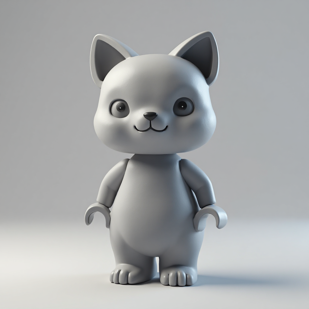 Lego Cat Figurine free 3D printable STL