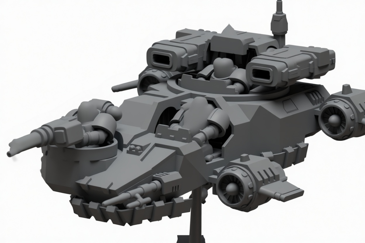 Tau Devilfish Transport free 3D printable STL