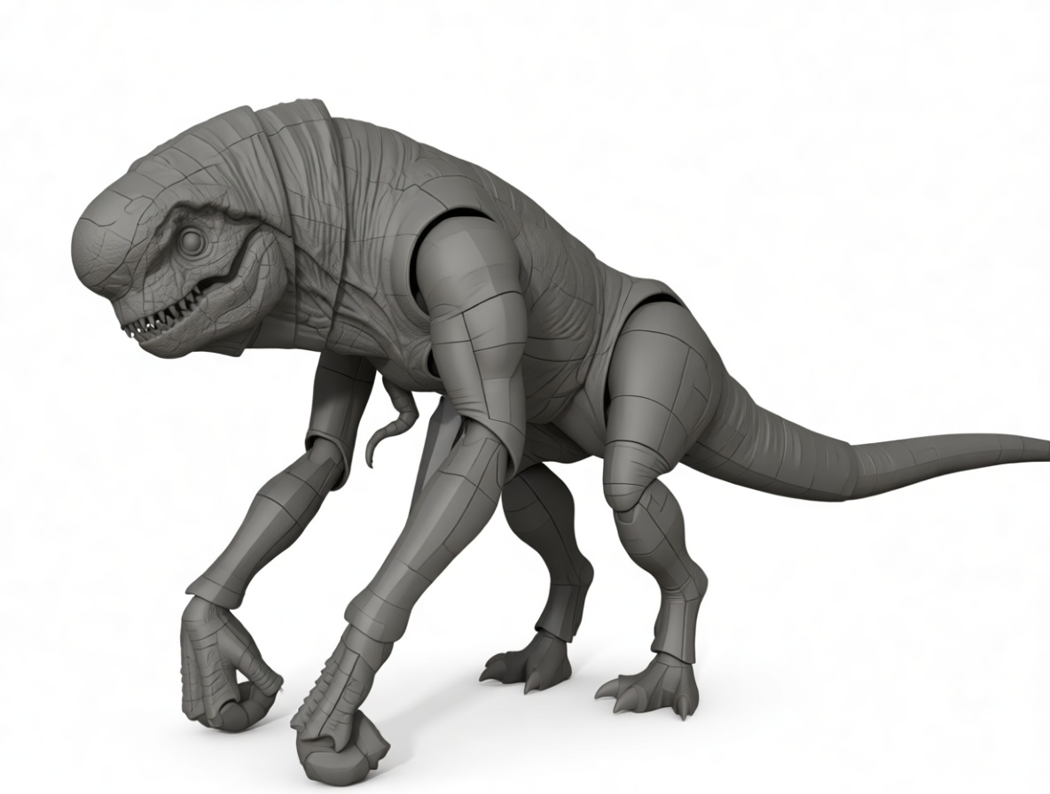 Velociraptor Dinosaur Model free 3D printable STL