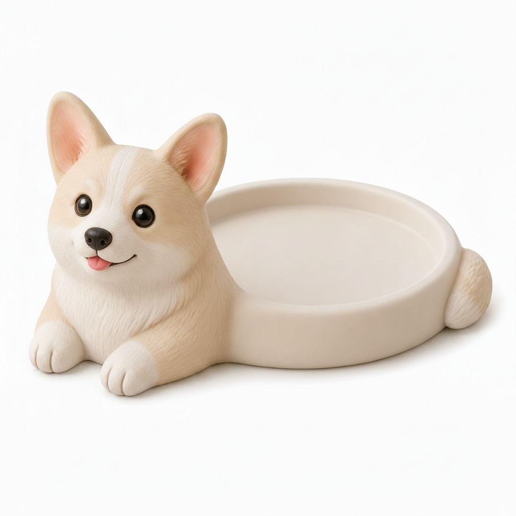 Corgi Dog Tray free 3D printable STL