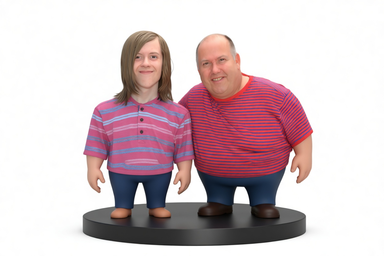 Pat and Mat Figurines free 3D printable STL