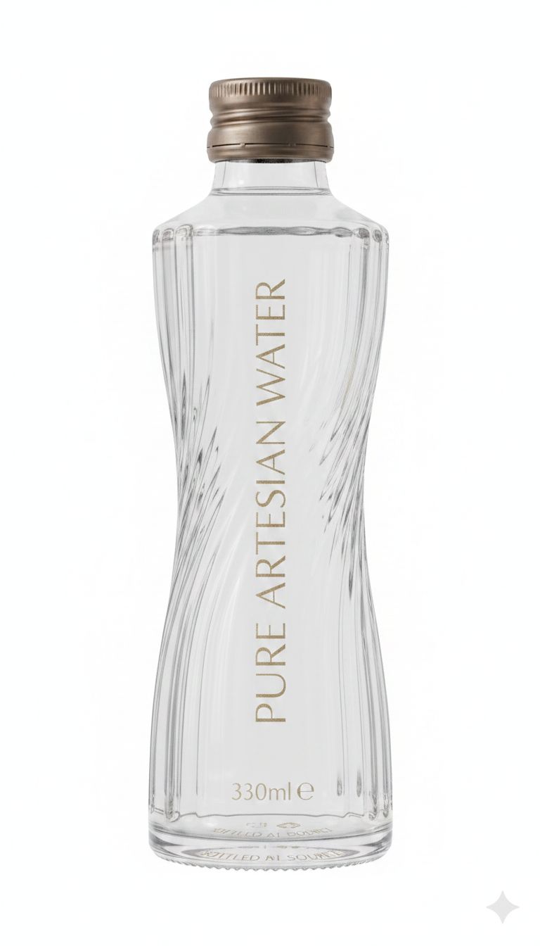 Pure Artesian Water Bottle free 3D printable STL