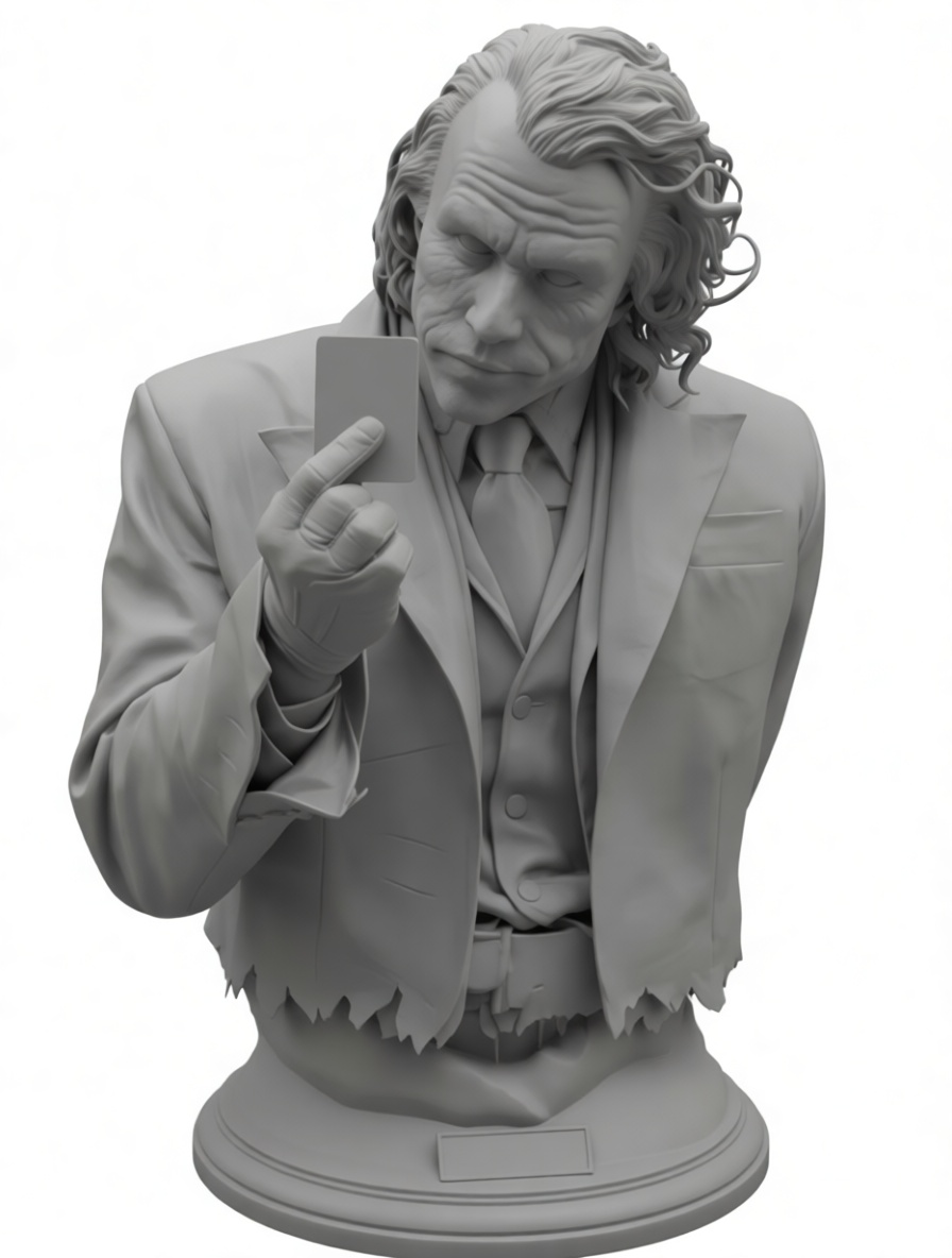 Joker 2019 Bust free 3D printable STL