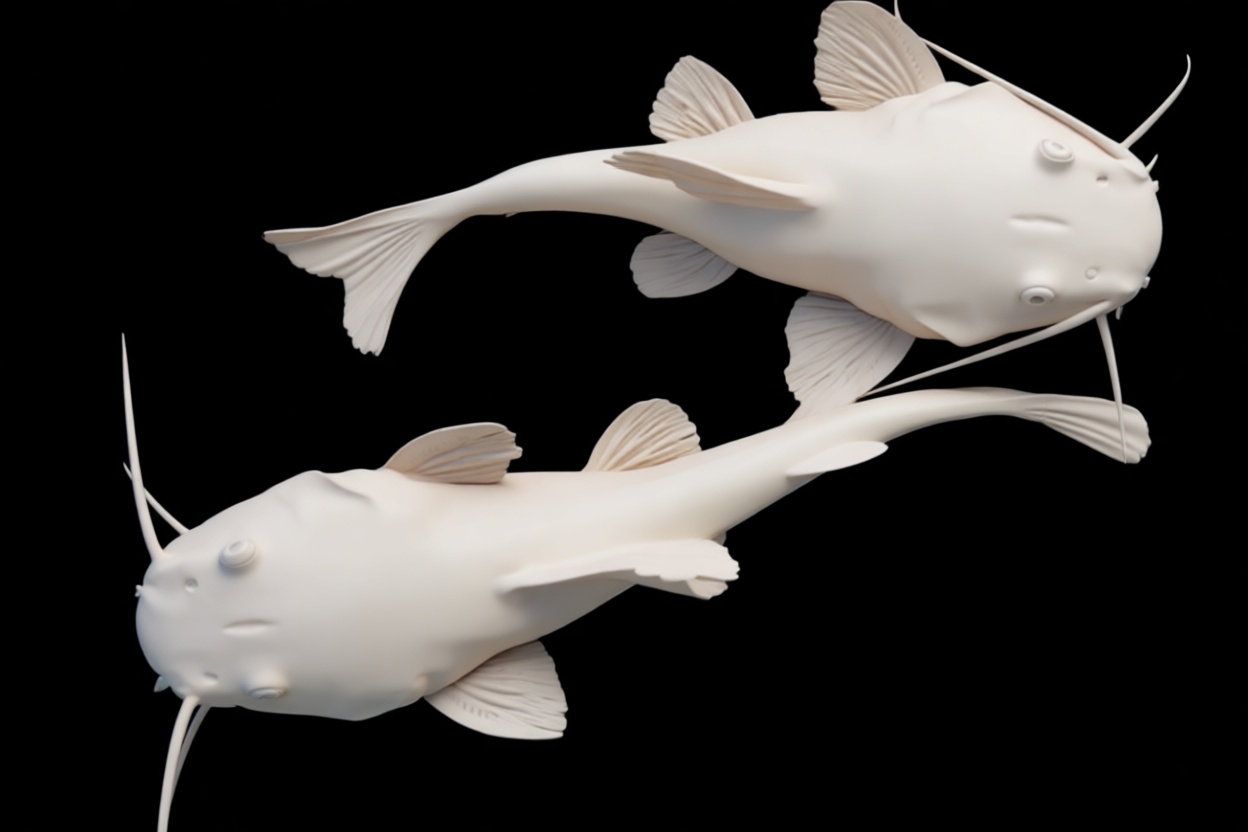 Channel Catfish Model free 3D printable STL