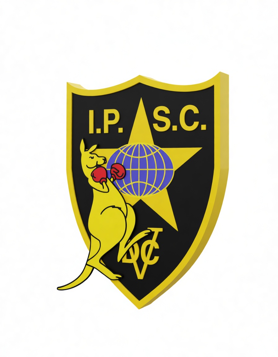 IPSC Boxing Kangaroo Emblem free 3D printable STL