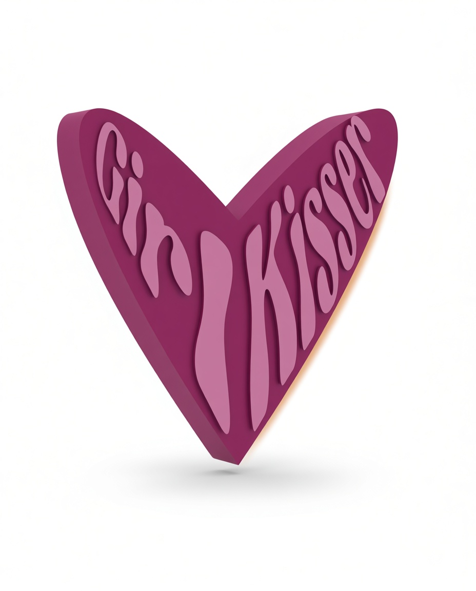 Gin Kisser Sign free 3D printable STL