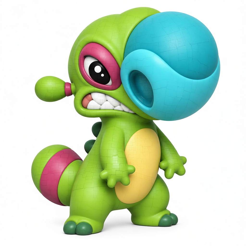 Tokomon Creature Figurine free 3D printable STL