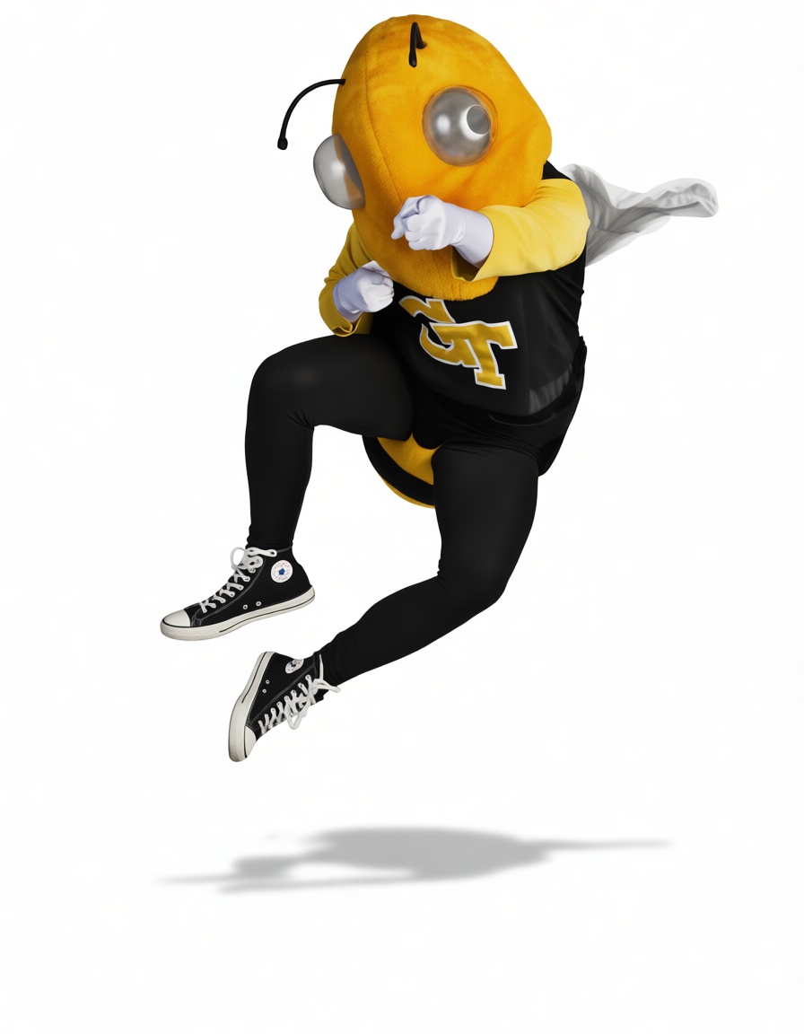 Georgia Tech Yellow Jacket Figurine free 3D printable STL