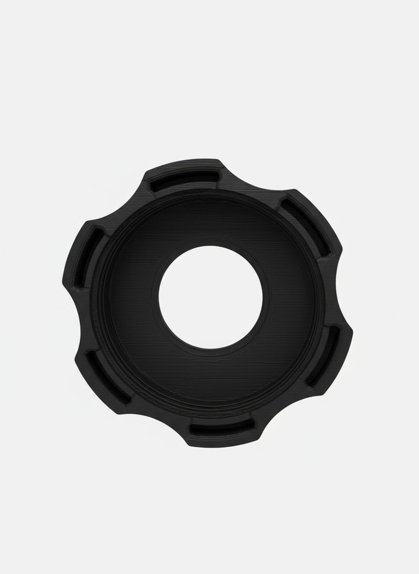 Knurled Thumb Screw Cap free 3D printable STL