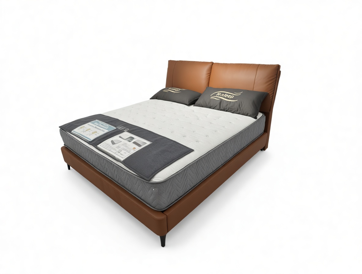 Modern Leather Bed Model free 3D printable STL