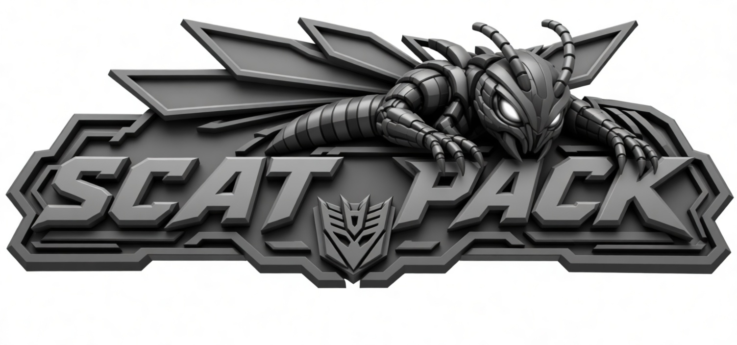 Scat Pack Emblem Sculpture free 3D printable STL