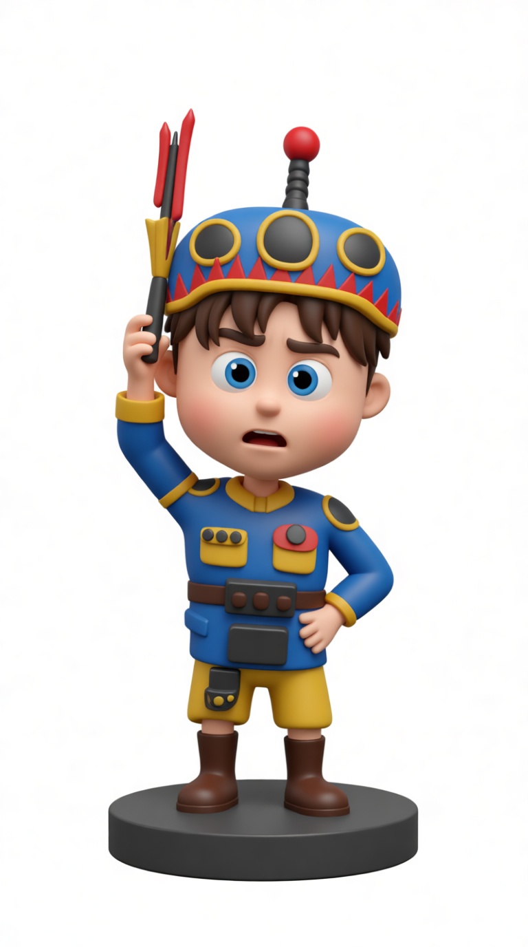 Kid Spy Figurine free 3D printable STL