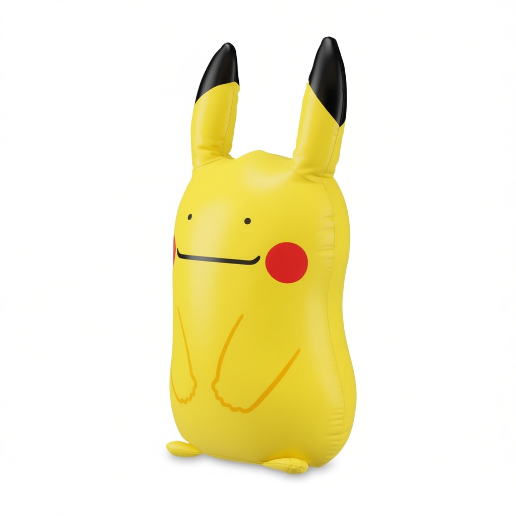 Pikachu Inflatable Figurine free 3D printable STL