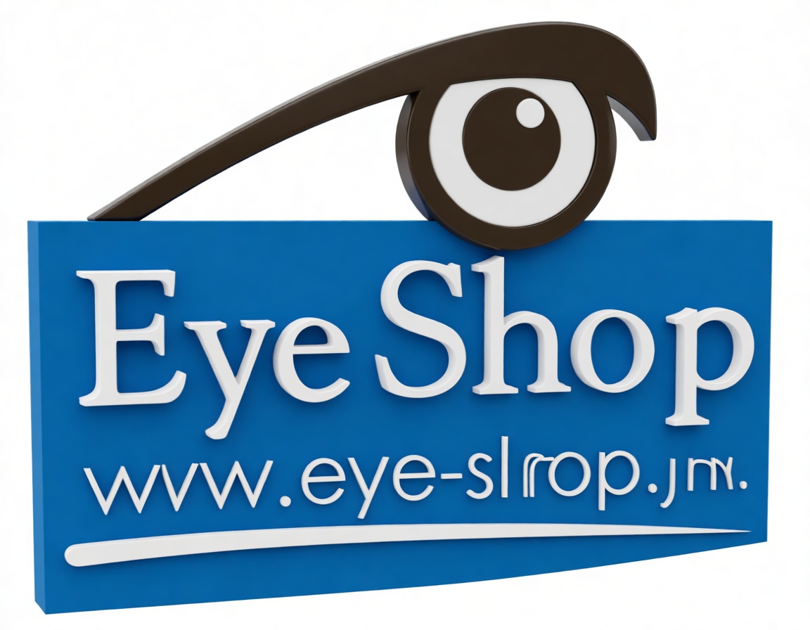 Eye Shop Logo Sign free 3D printable STL