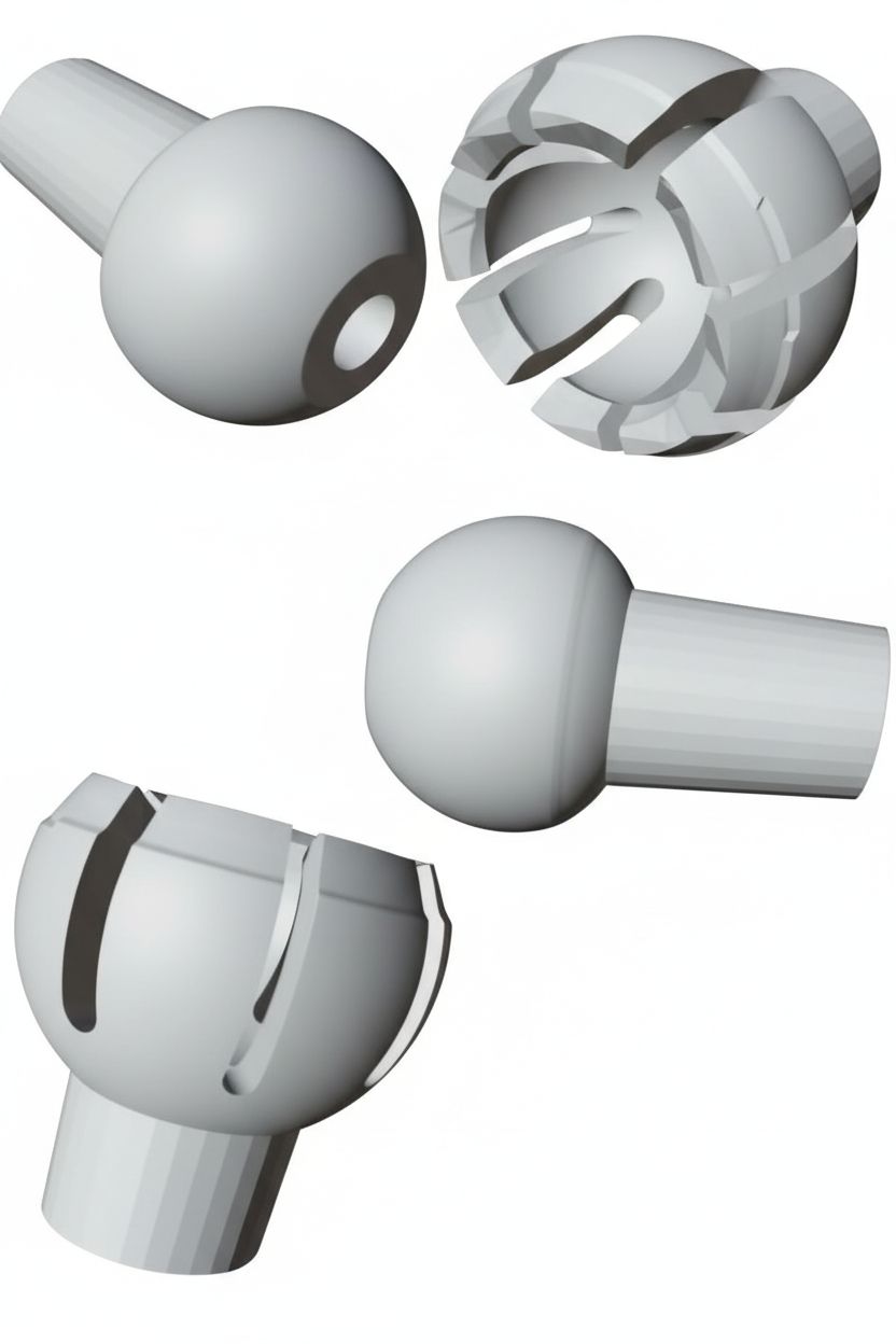 Earbud Component Set free 3D printable STL