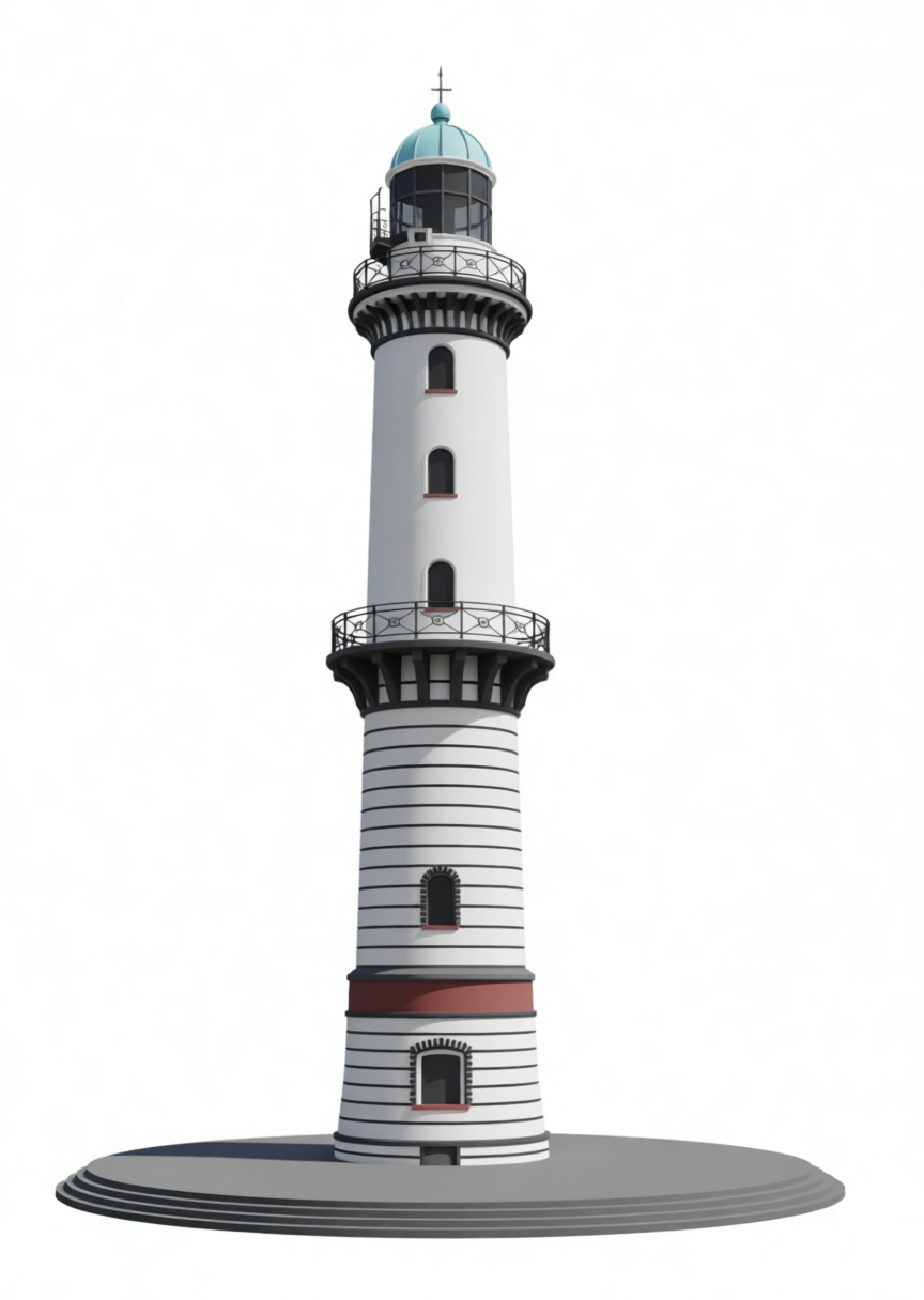 Classic Lighthouse Model free 3D printable STL