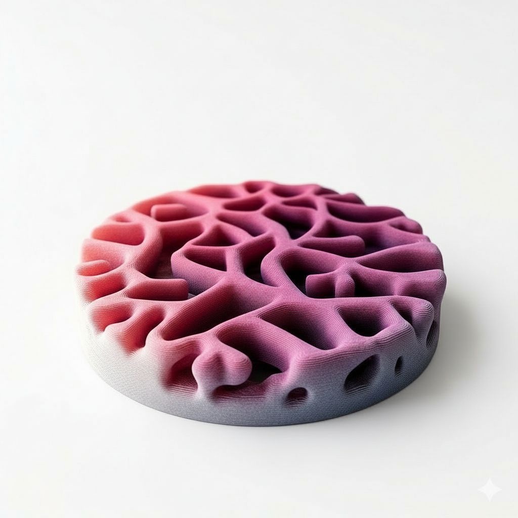 Abstract Coral Sculpture free 3D printable STL