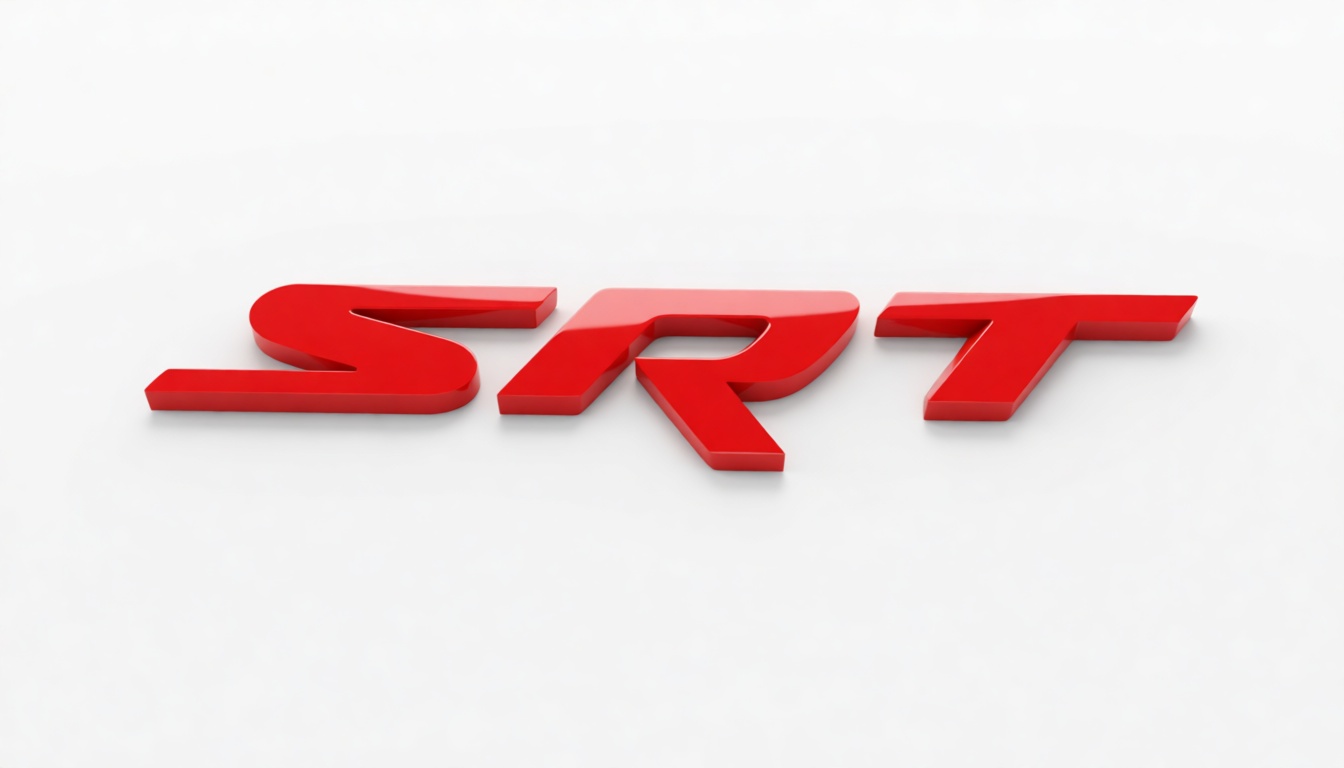 SRT Logo Emblem free 3D printable STL
