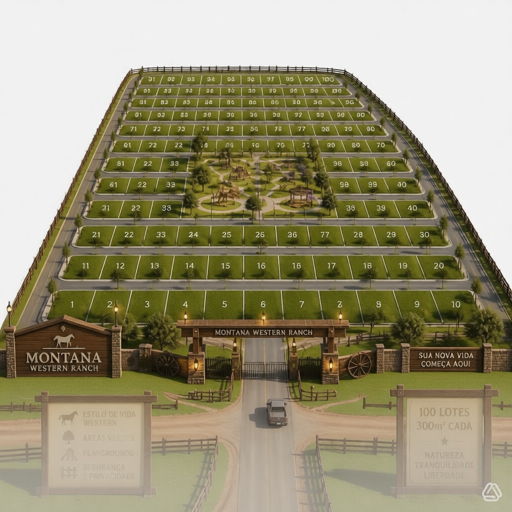 Montana Western Ranch Model free 3D printable STL
