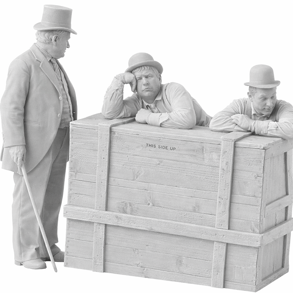 Laurel and Hardy Figurine free 3D printable STL