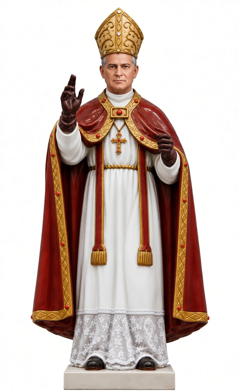 Pope Figurine free 3D printable STL