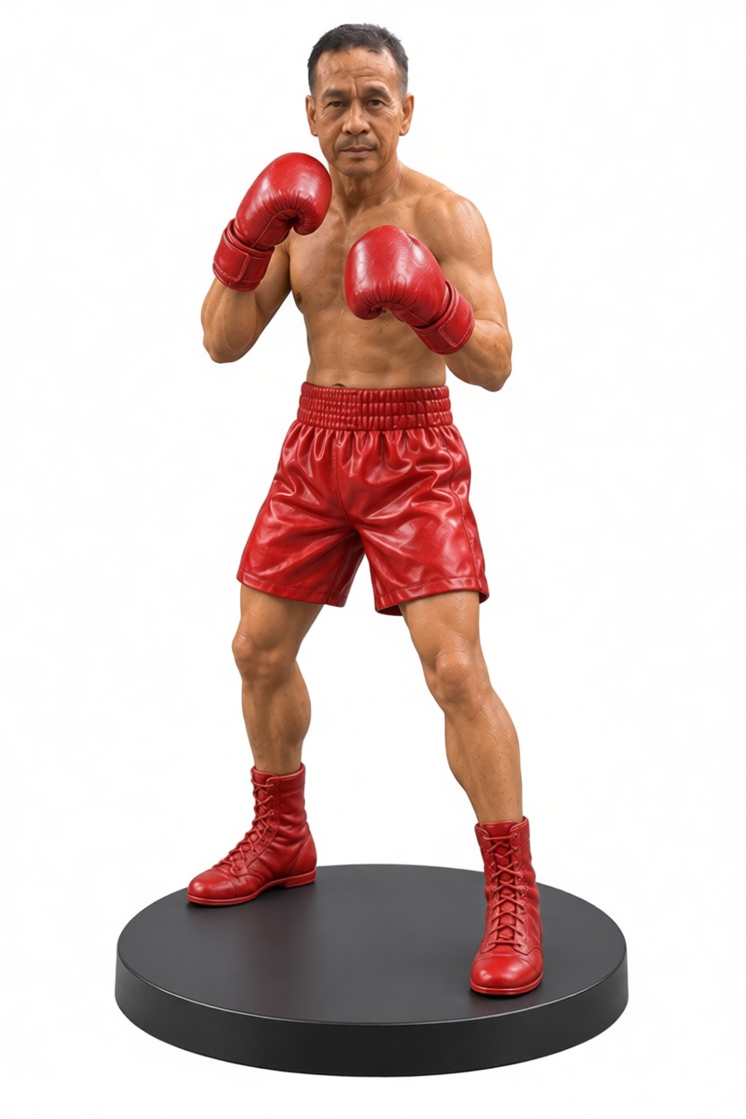 Boxer Figurine free 3D printable STL