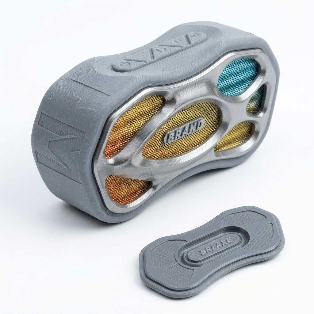 Portable Bluetooth Speaker free 3D printable STL