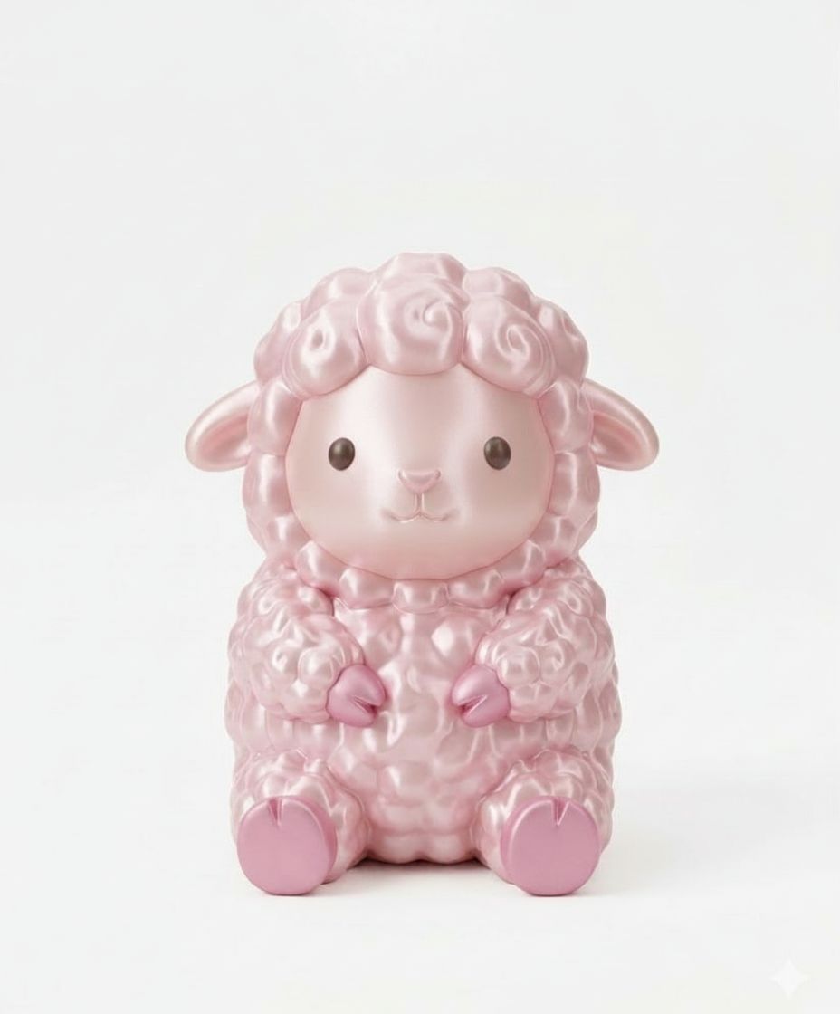Pink Sheep Figurine free 3D printable STL