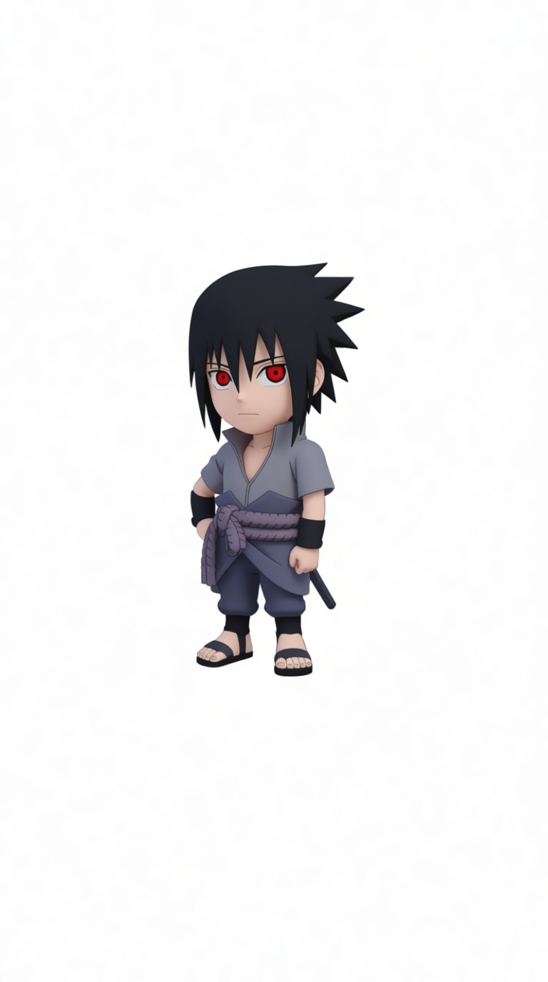 Sasuke Uchiha Figurine free 3D printable STL