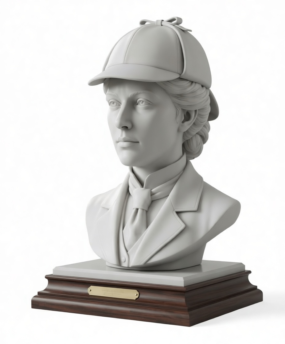 Sherlock Holmes Bust free 3D printable STL