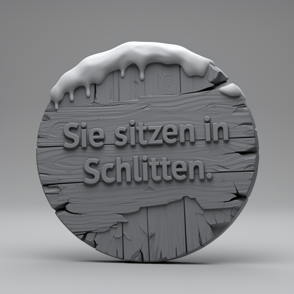 Round Wooden Sign free 3D printable STL