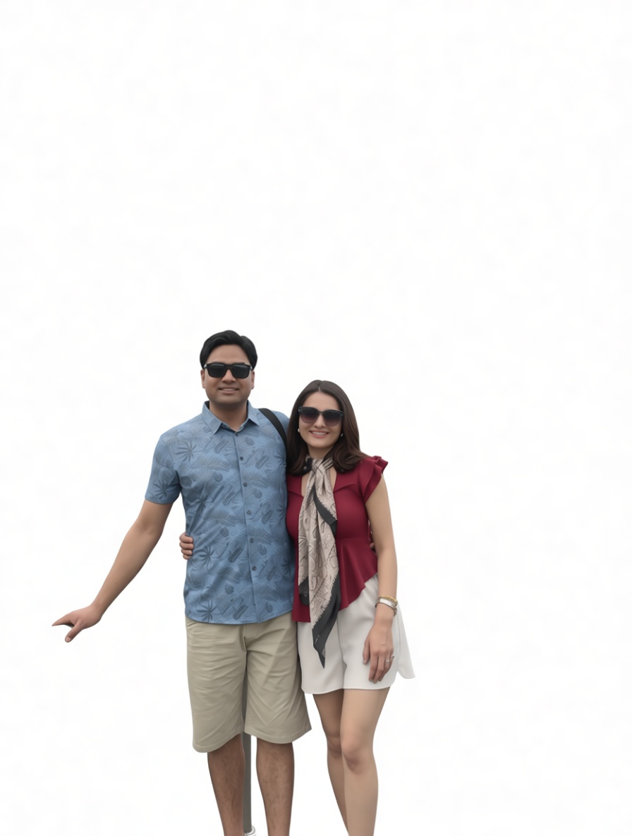Couple Standing Figurine free 3D printable STL