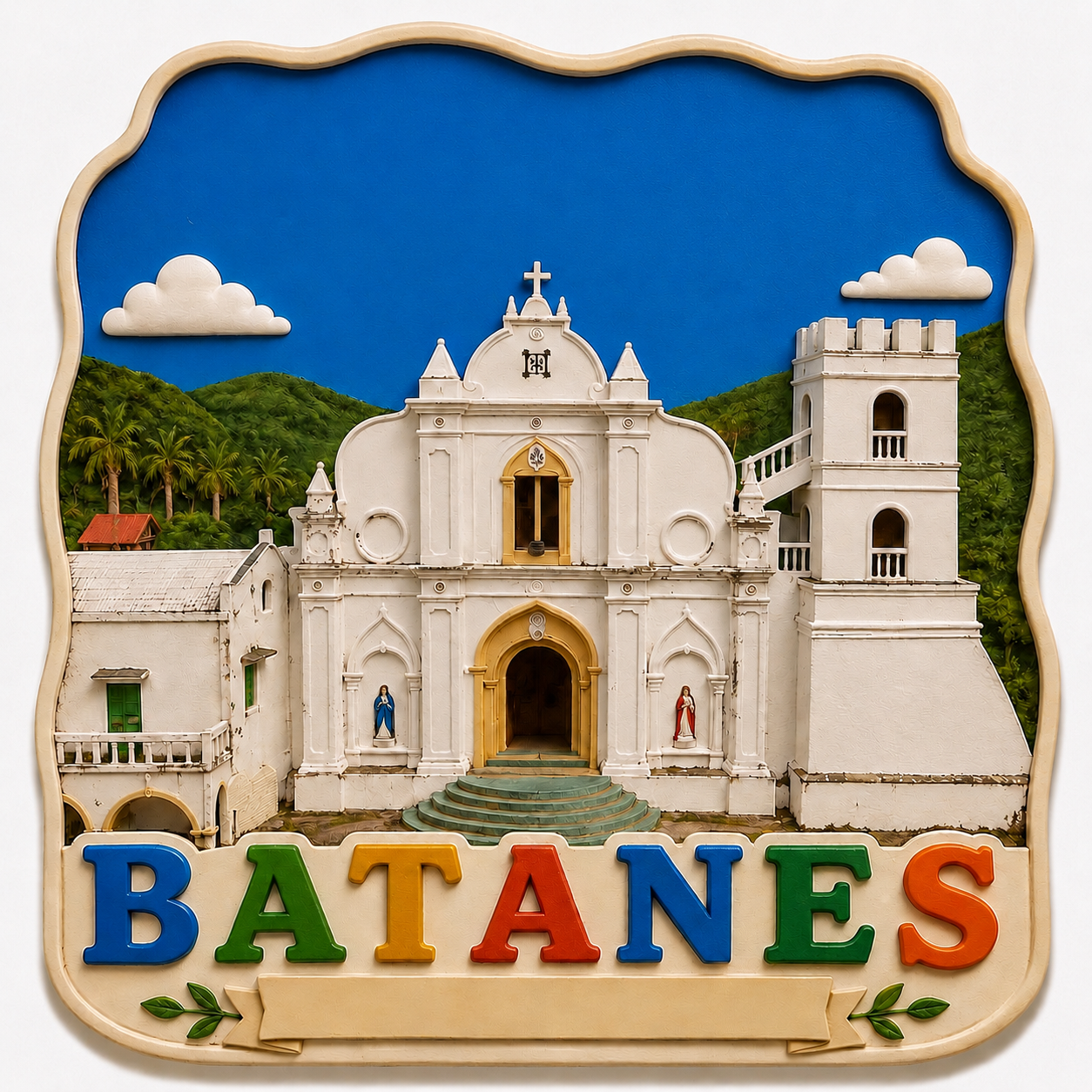 San Jose de Ivana Church Model free 3D printable STL