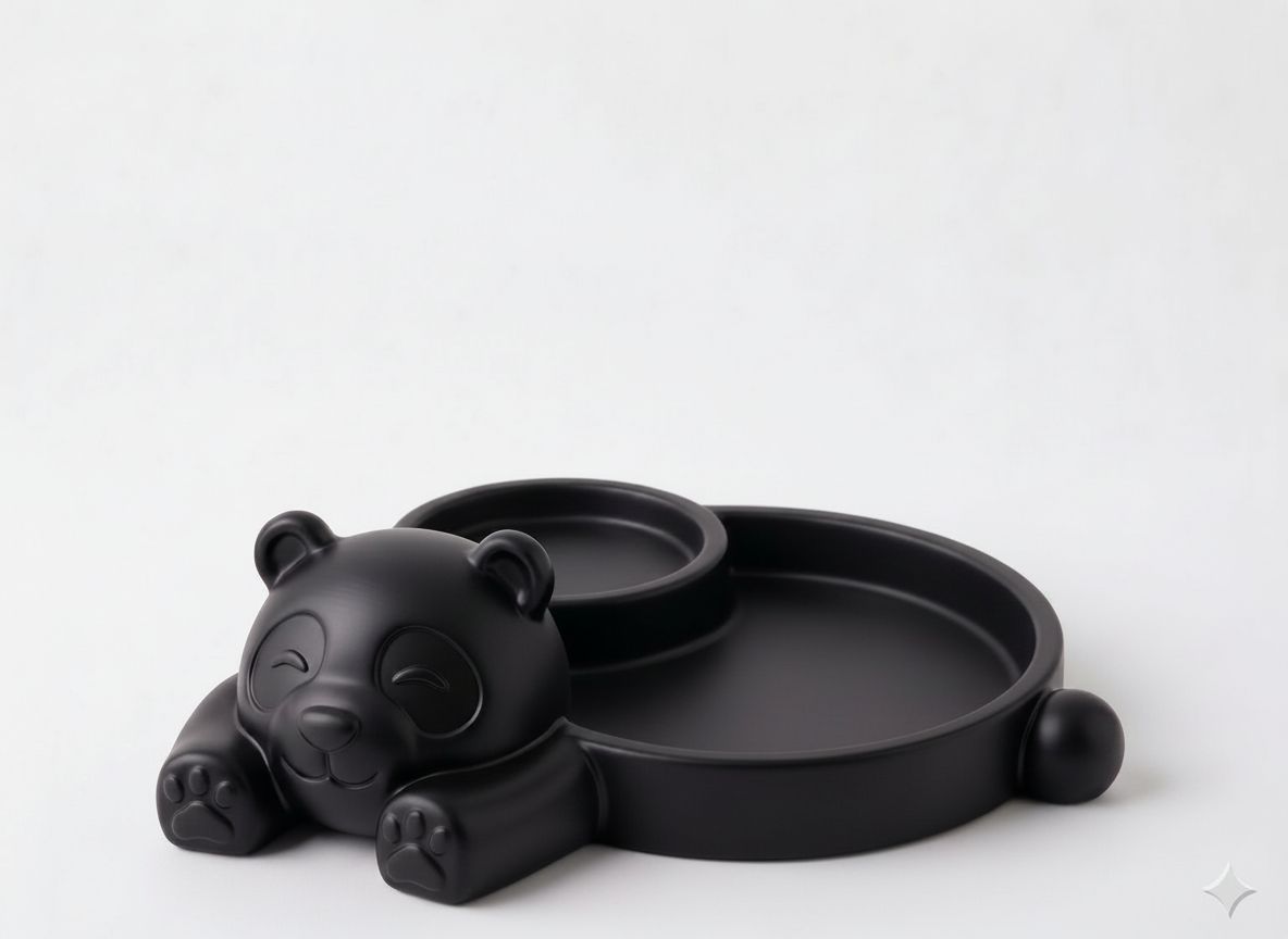 Panda Tray Organizer free 3D printable STL