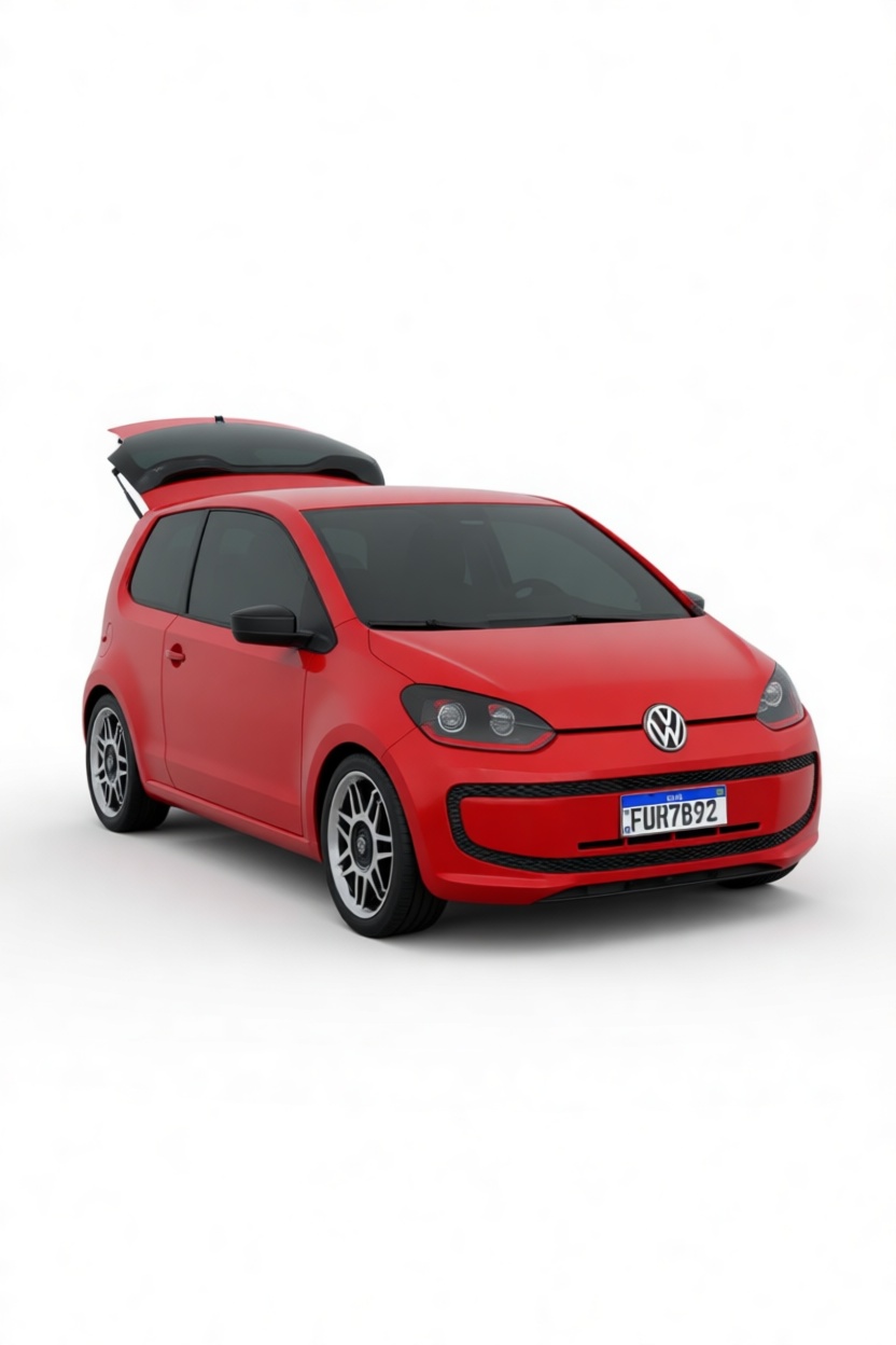Volkswagen Up! Model free 3D printable STL