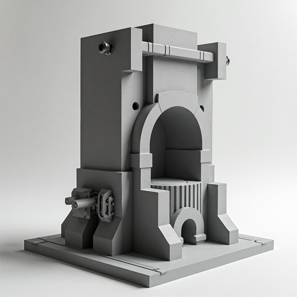 Industrial Forge Model free 3D printable STL