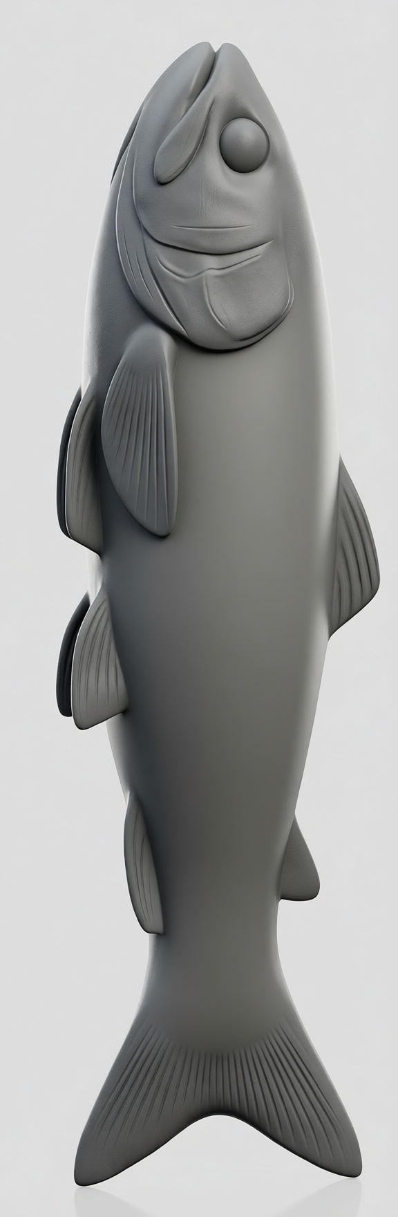 Salmon Fish Model free 3D printable STL