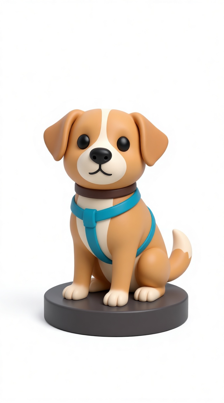 Beagle Dog Figurine free 3D printable STL