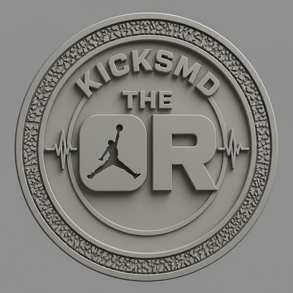 KicksMD QR Coin free 3D printable STL