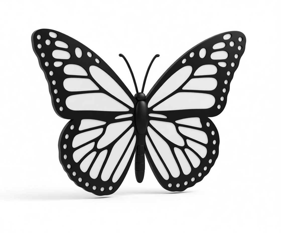 Monarch Butterfly Figurine free 3D printable STL
