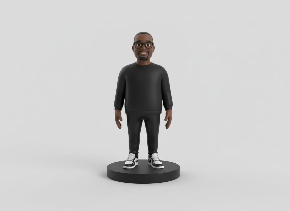 Stylized Cartoon Figure free 3D printable STL