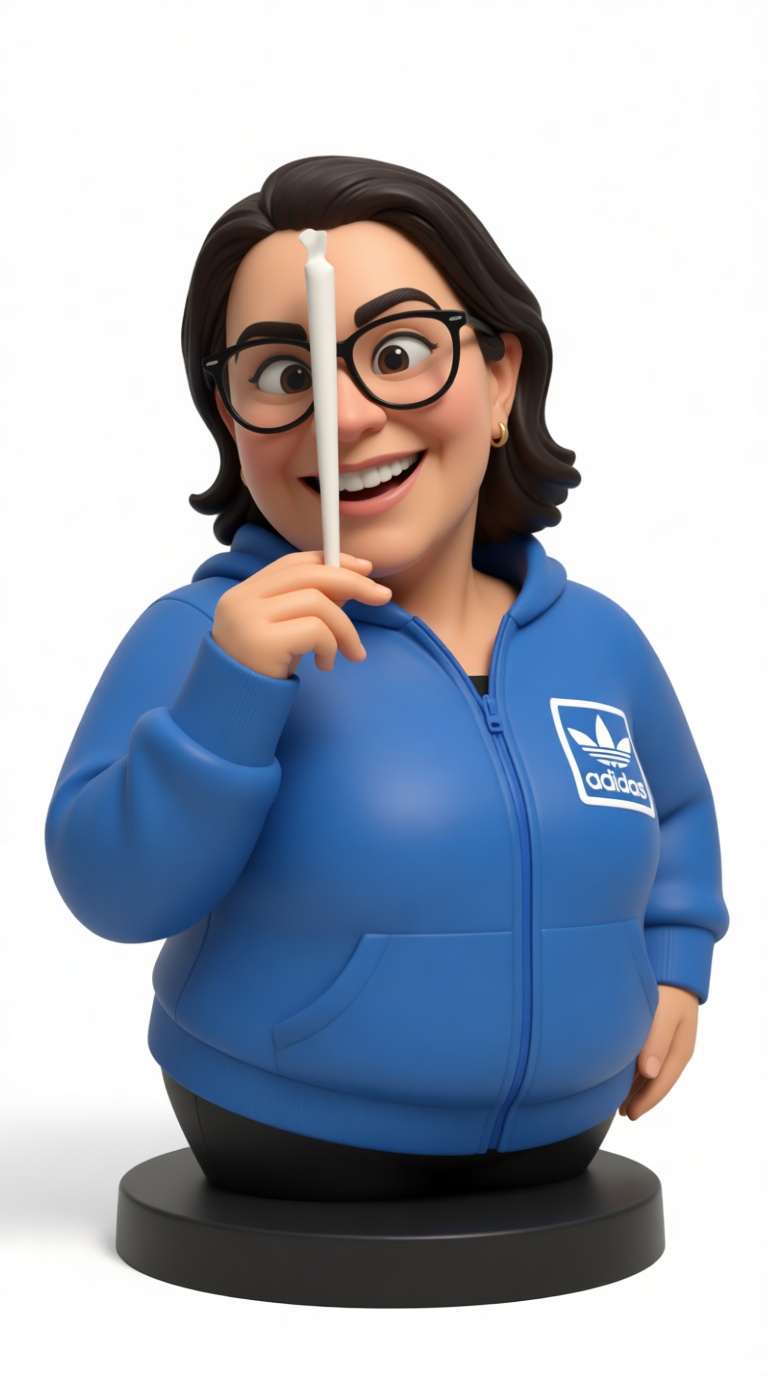 Woman in Blue Hoodie Bust free 3D printable STL