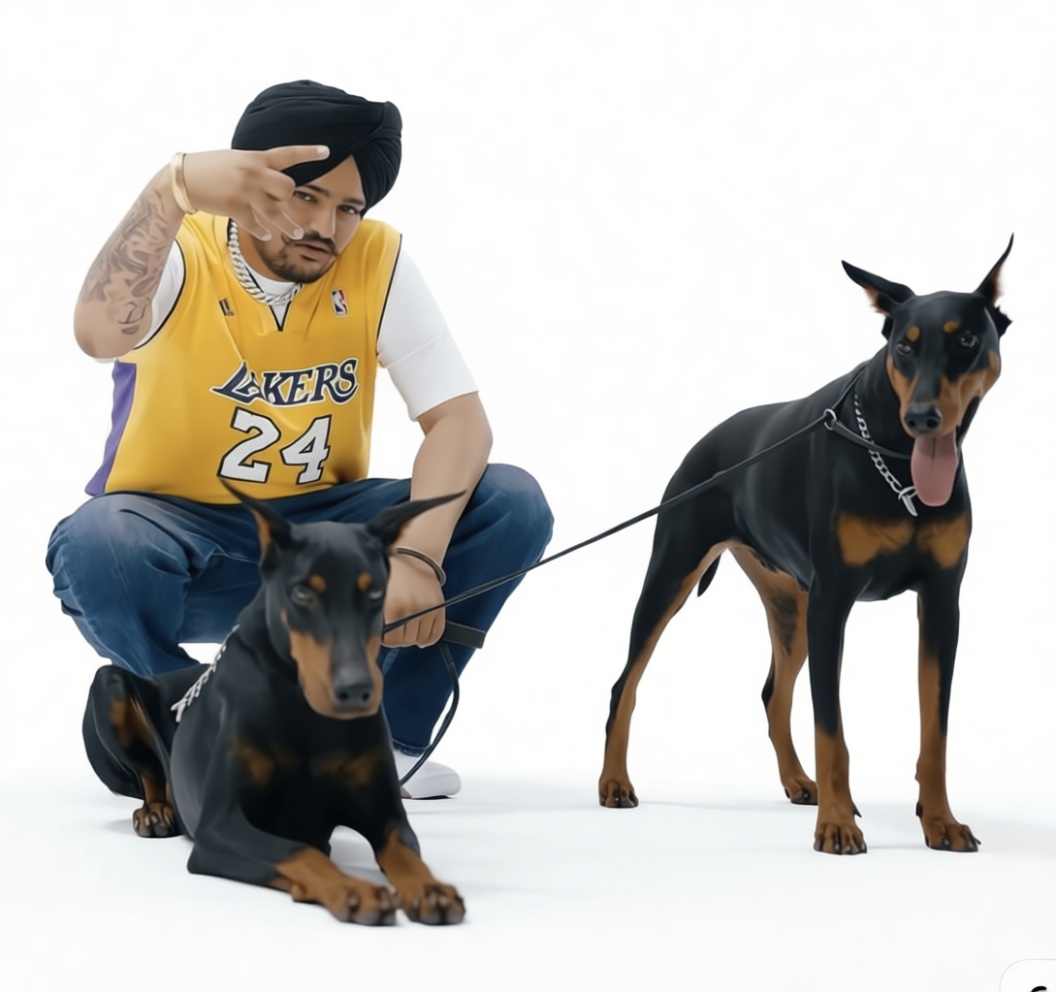 Doberman Pinscher Pair Figurines free 3D printable STL