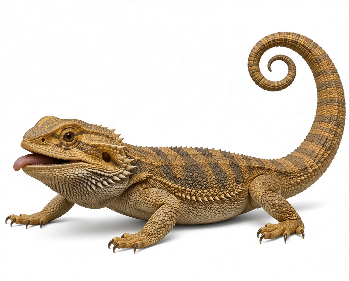 Bearded Dragon Figurine free 3D printable STL